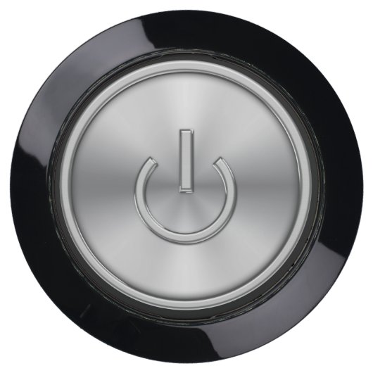 Computer Power Button Theme USB Charging Station (Front)