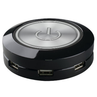 Computer Power Button Theme USB Charging Station