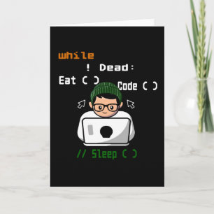 Computer Programmer and Developer Card