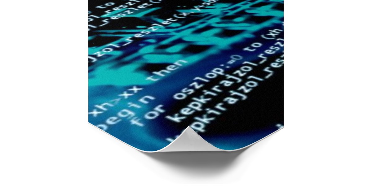 Computer Programming Poster | Zazzle