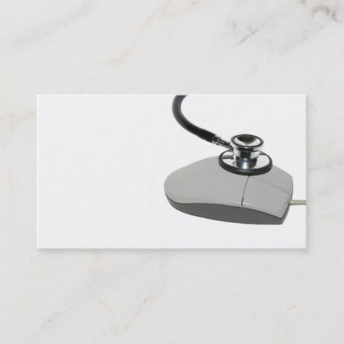 Computer repair business card template