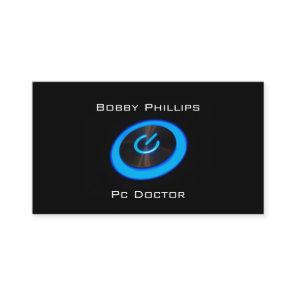 computer repair business card