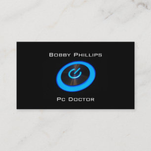 computer repair business card