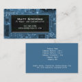 Computer Repair Business Card Circuits Window | Zazzle