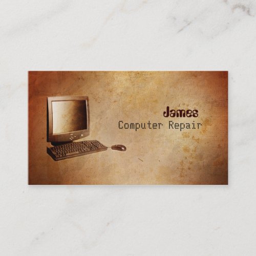 Computer Repair Business Cards