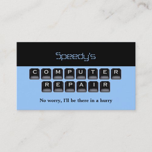 Computer Repair Business Cards
