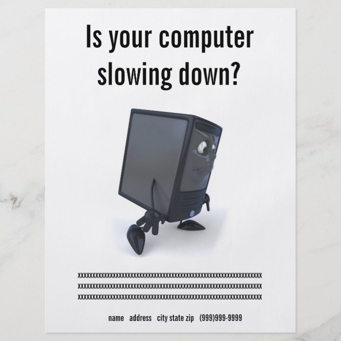 Computer Repair Flyer