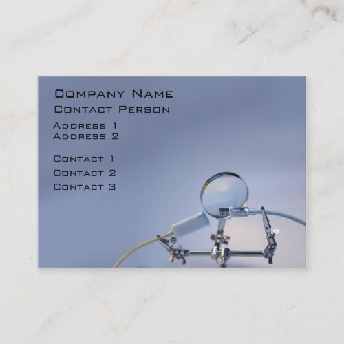 Computer Repairer Profile Card Business Card