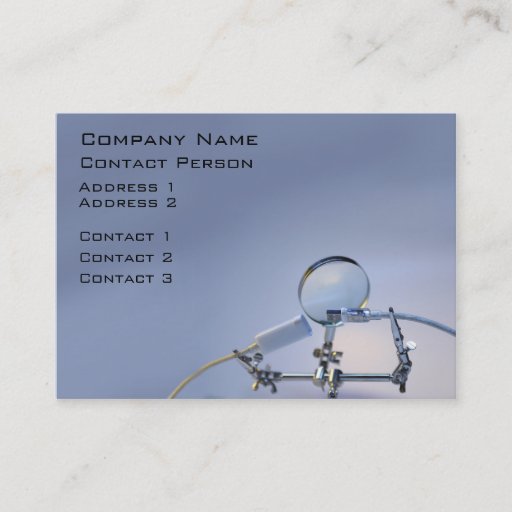 Customizable Computer Repairer Profile Card Business Card