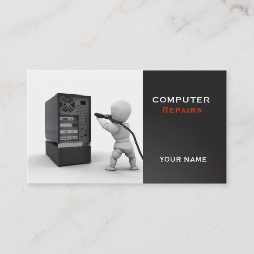 Computer Repairs Business Card
