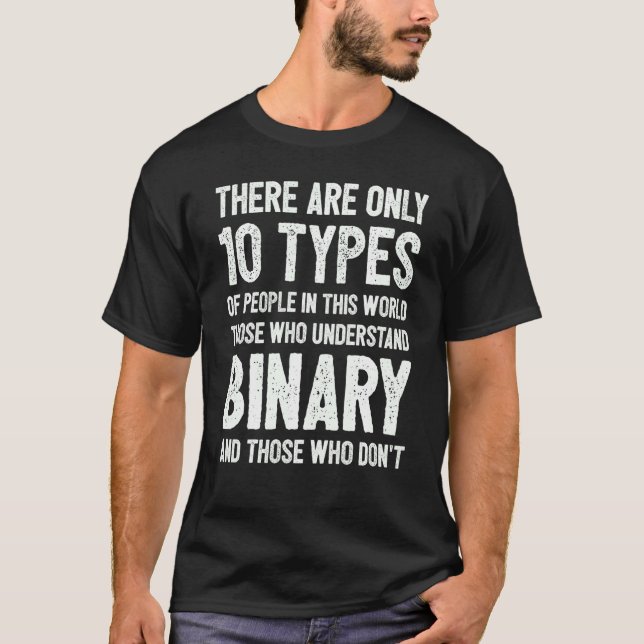 Computer Science Binary Code Coding Programming Pr T-Shirt (Front)