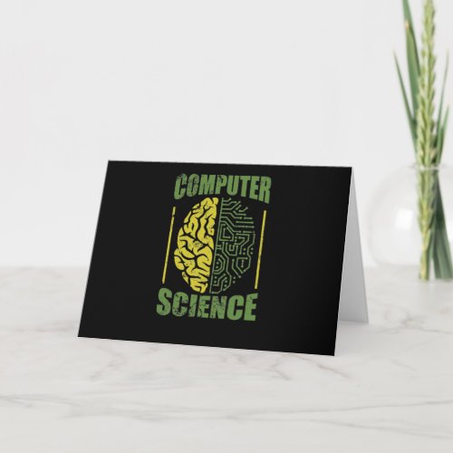 Computer Science Informatiker Software Card