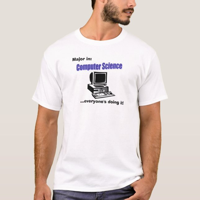 Computer Science Major T-Shirt (Front)