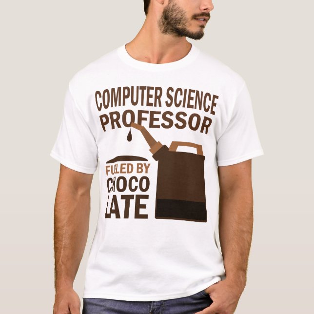 Computer Science Professor (Funny) Gift T-Shirt (Front)