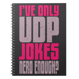 Computer Science Programmer udp Joke Notebook