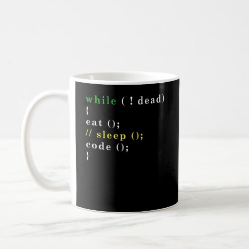 Computer Science Python Programmer Eat Code Sleep Coffee Mug