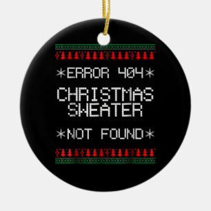 Computer Science Software Engineer Funny Lovers Ceramic Ornament