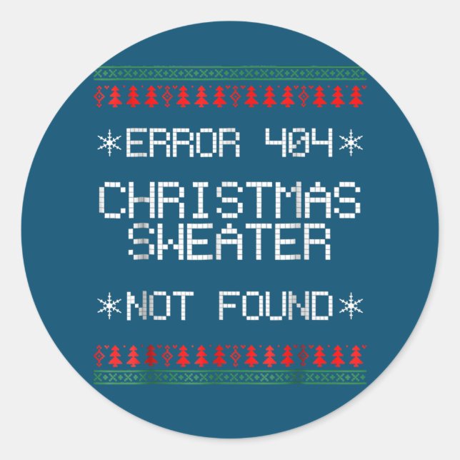 Computer Science Software Engineer Funny Lovers Classic Round Sticker (Front)