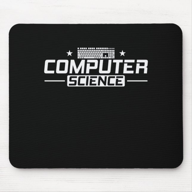 Computer Science Software IT Informatiker Mouse Pad (Front)