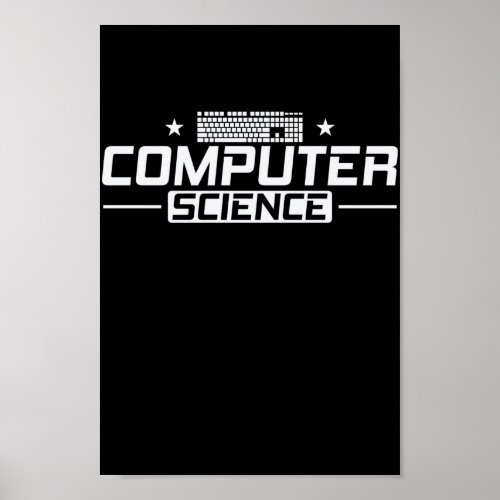 Computer Science Software IT Informatiker Poster