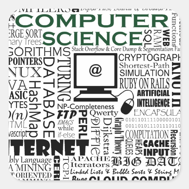 Computer Science Sticker (Front)