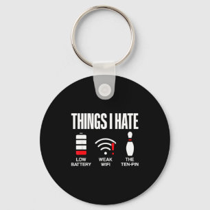 Computer Science Things I Hate Low Battery Weak Sc Keychain