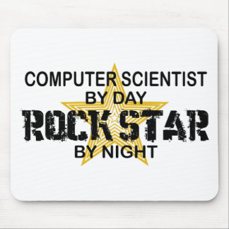 Computer Scientist Rock Star Mouse Pad