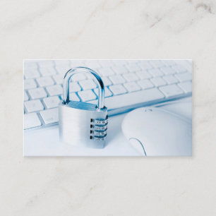computer security business card
