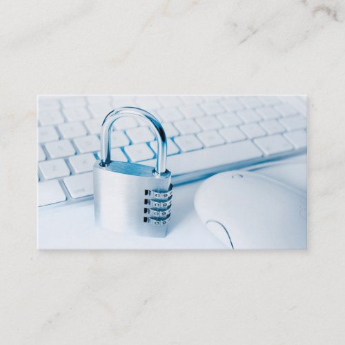 computer security business card