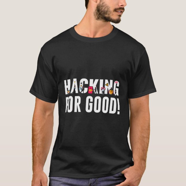 Computer Security Phishing - Ethical Hacker Cyber  T-Shirt (Front)