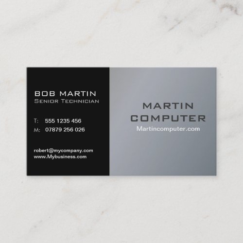 Computer Service Repair Create Your Own Easy Business Card