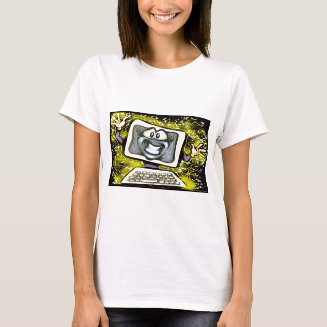 Computer Shock T-Shirt (Front)