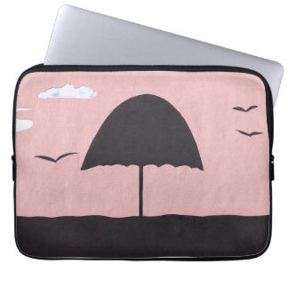 Computer Sleeve with Beach Scene
