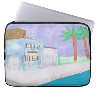 Computer Sleeve with Caribbean Scene