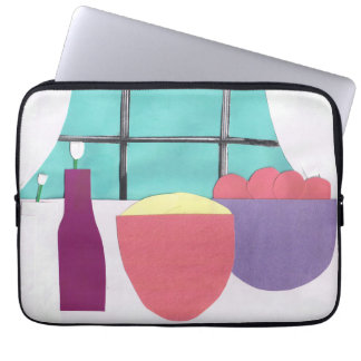 Computer Sleeve with Kitchen Scene