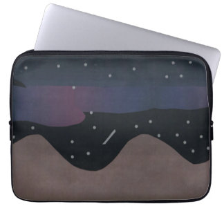 Computer Sleeve with Nighttime Scene
