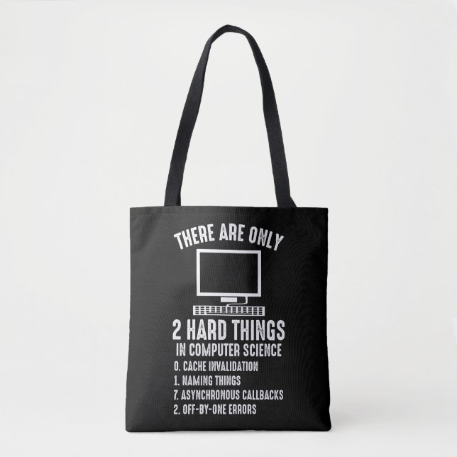 Computer Software Programmer Engineer Coder Tote Bag (Front)