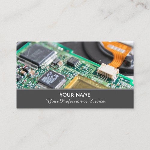 Computer specialist and computer repair specialist business card
