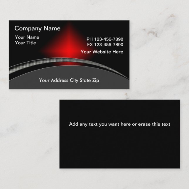 Computer Tech Business Cards (Front/Back)