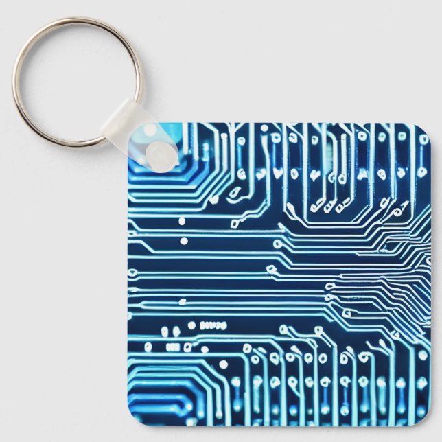 Computer Tech  Keychain (Front)