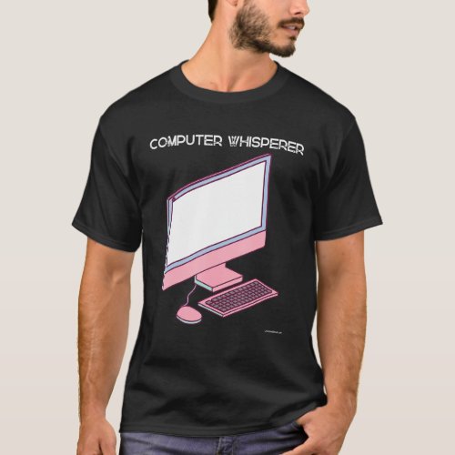 Computer Tech Whisperer Wizard Support 12 T_Shirt