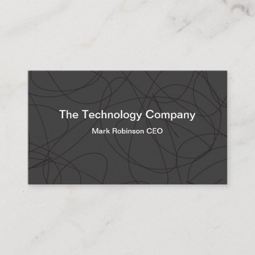 Computer Technology Unique Business Cards