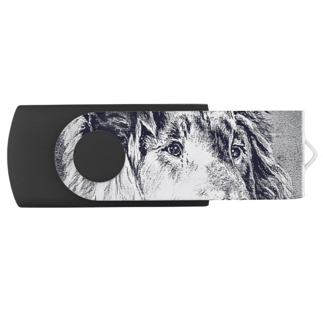 COMPUTER USB FLASH DRIVE ART AND DESIGN (Front)
