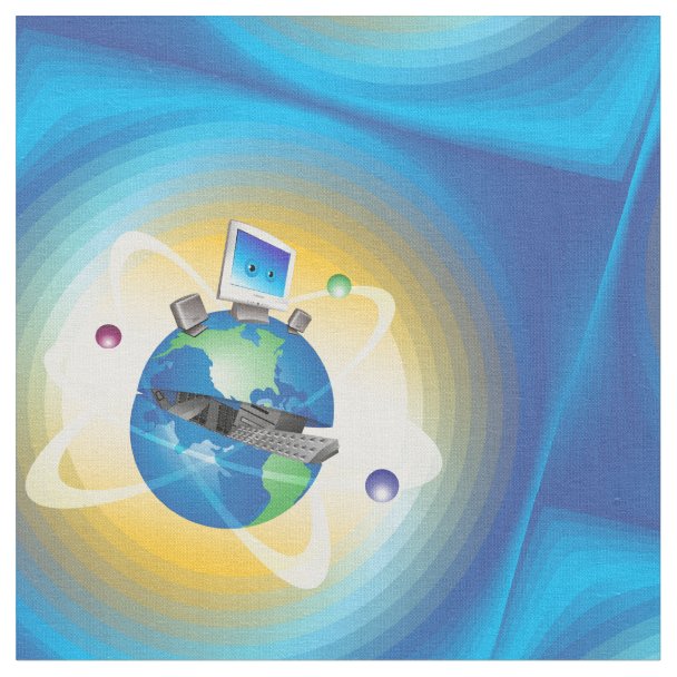 Computer tech fabric