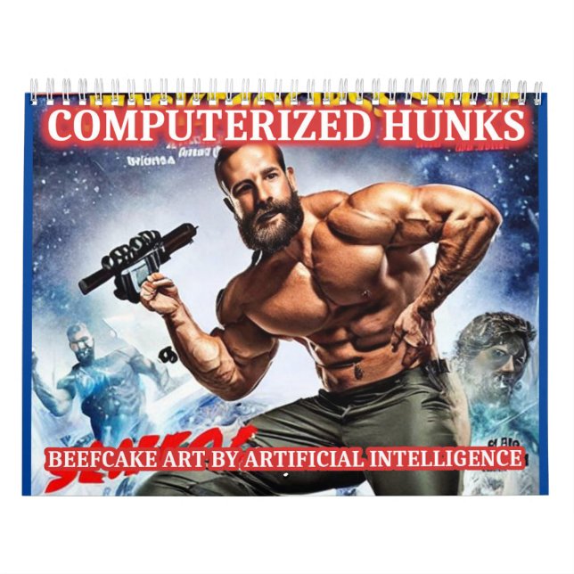 Computerized Hunks - Beefcake Calendar (Cover)