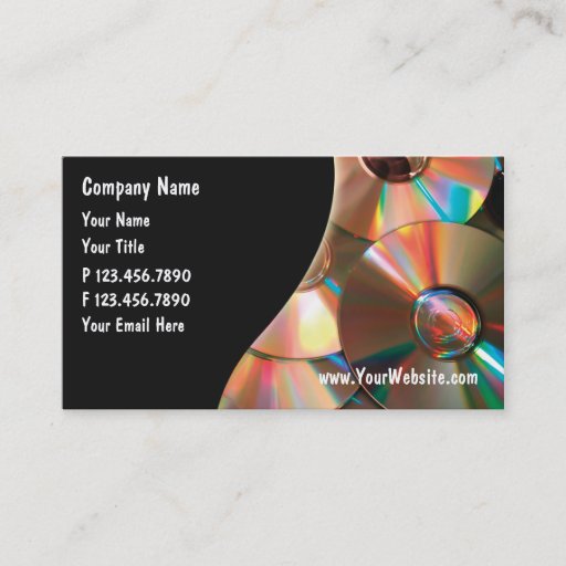 Customizable Computers Business Card