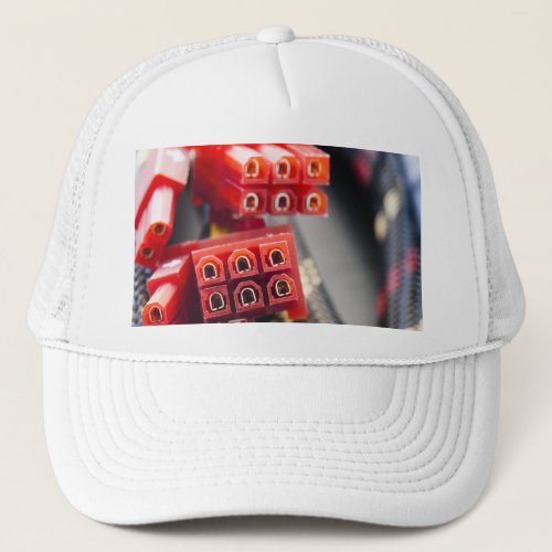 Computers Cable Connector Trucker Hat