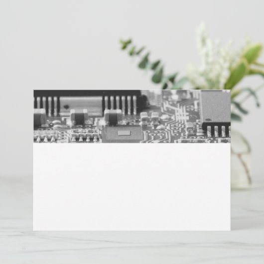 Computer's chip closeup (Standing Front)