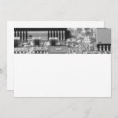 Computer's chip closeup (Front/Back)