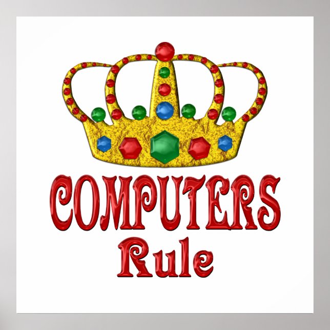 COMPUTERS Rule Poster (Front)